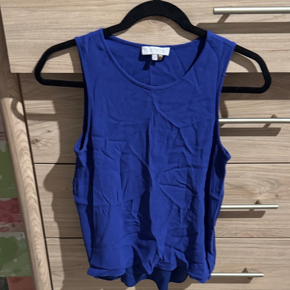 1. State Royal Blue Tank Top